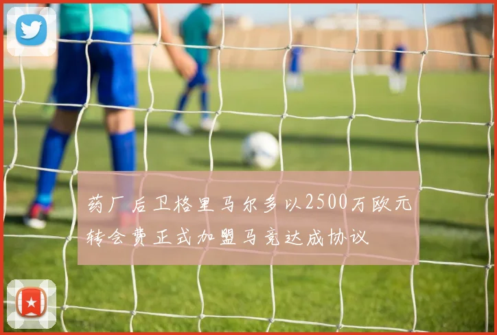 药厂后卫格里马尔多以2500万欧元转会费正式加盟马竞达成协议